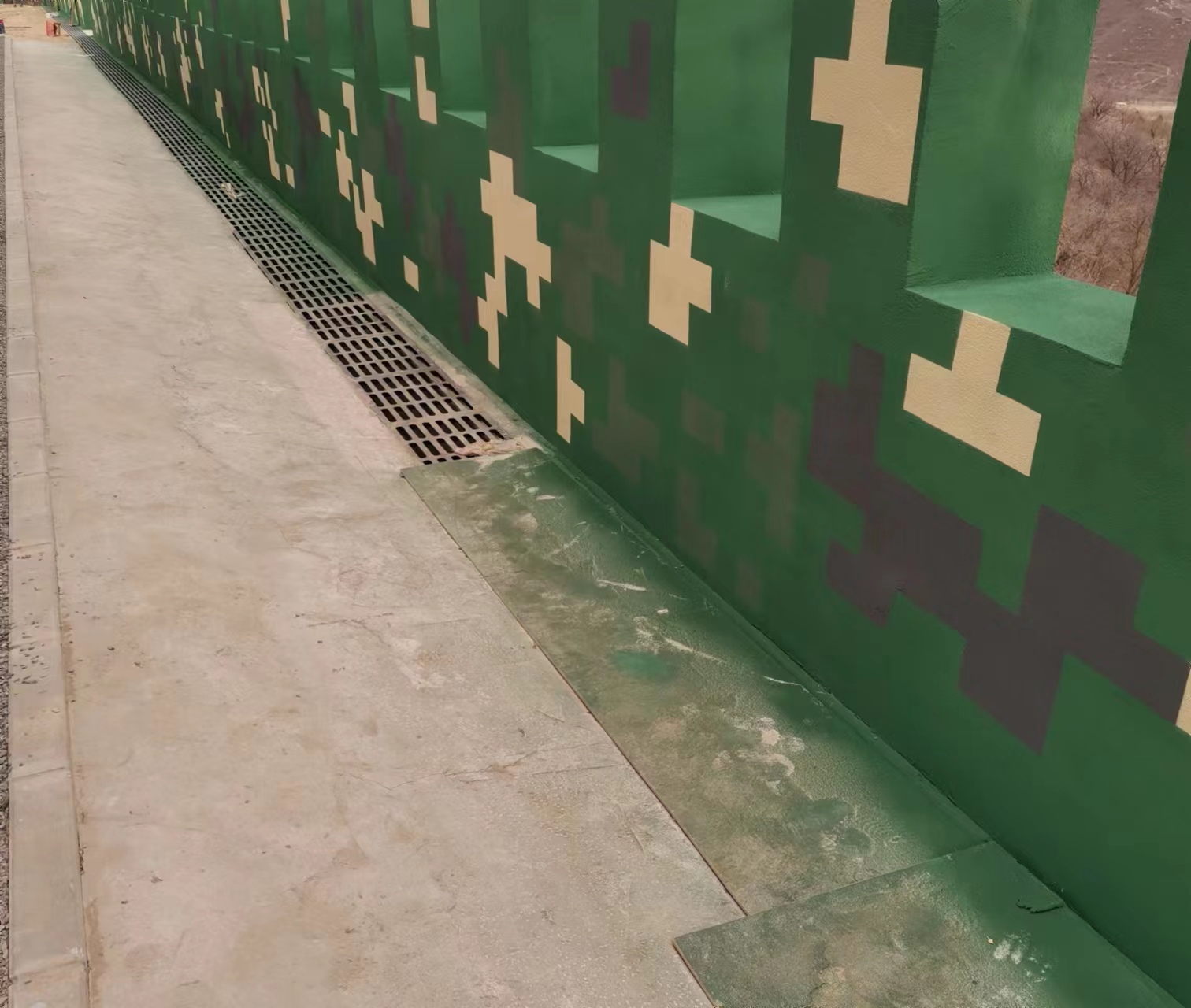 承德围墙迷彩喷涂,数迷彩漆